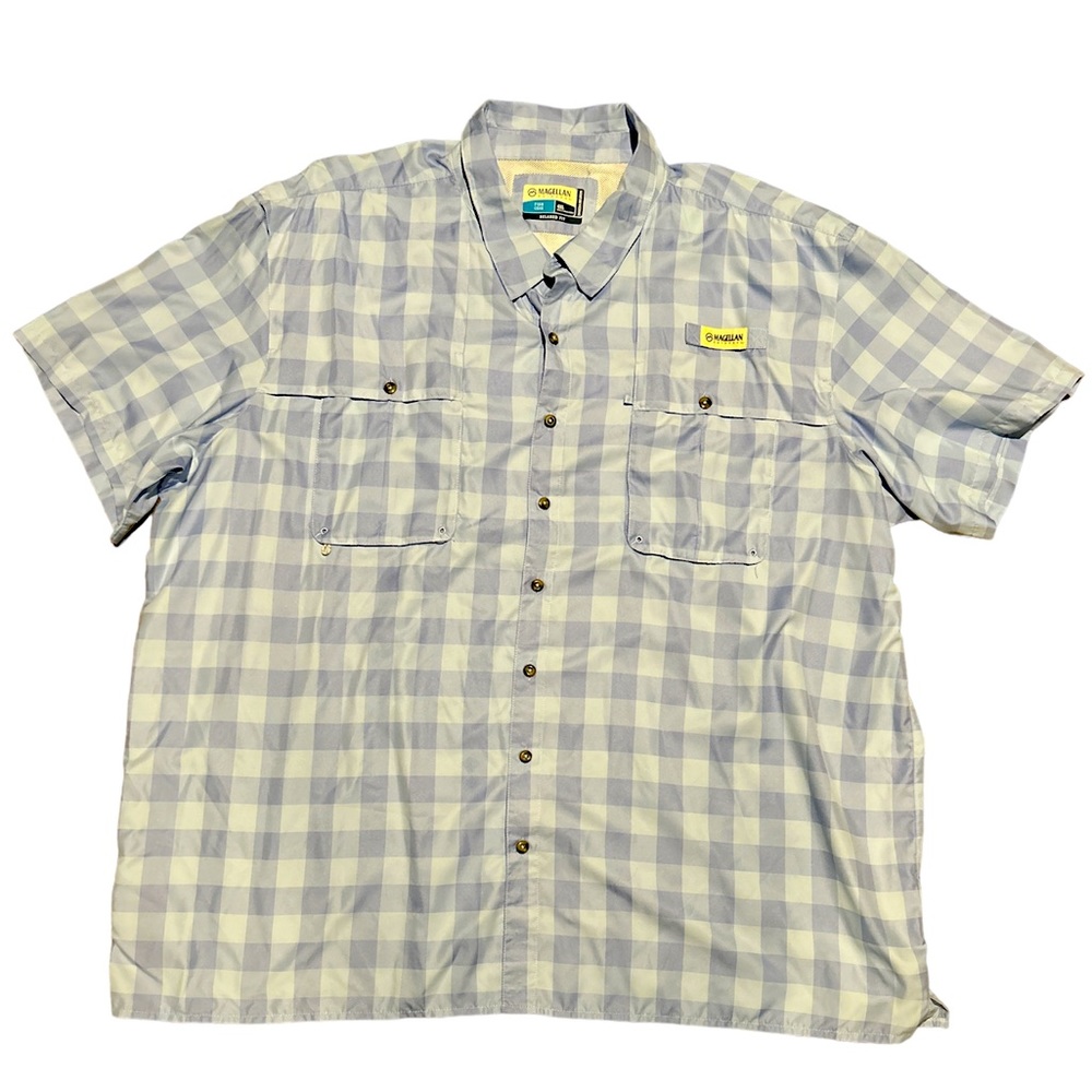 Magellan Outdoors Fish Gear Relaxed Fit Button Up